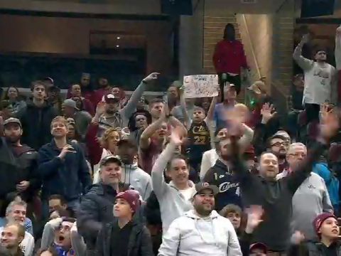 NBA常规赛：公牛vs骑士第1节英文原声回放