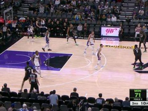 [腾讯全场集锦]🏀森林狼大胜国王！爱德华兹26+5 戈贝尔19+12+5帽 拉文26分