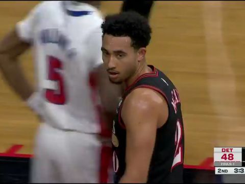 活塞vs76人第2节英文原声回放