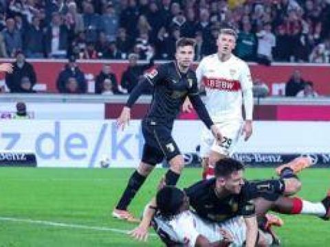 [咪咕全场集锦] 德甲-翁达夫双响米特尔施塔特破门 斯图加特3-2奥格斯堡