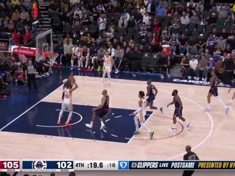 [微博全场集锦]🏀老鹰送快船5连败 克雷伊奇8记三分轰28分 哈登35+10+11