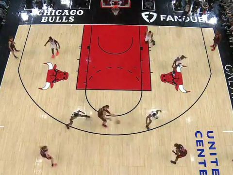 NBA常规赛：马刺vs公牛英文原声全场回放