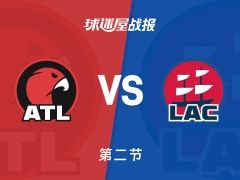 NBA常规赛：第二节完，老鹰52-52快船战平，克雷伊奇17+1，哈登10+8+5