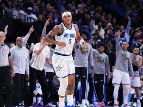 班凯罗vs开拓者集锦 28分9篮板3助攻关键时刻扳平比分