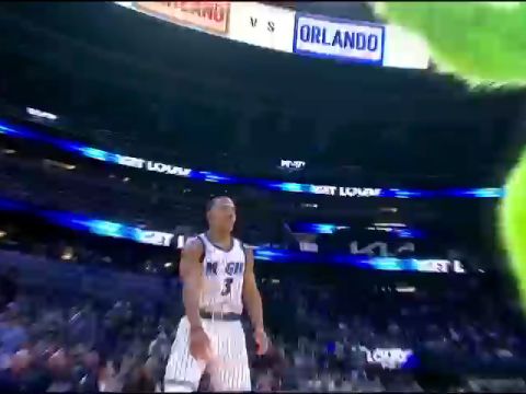 开拓者vs魔术第1节英文原声回放