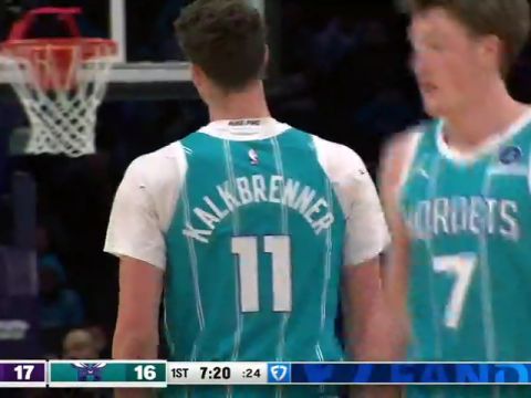 NBA常规赛：湖人vs黄蜂英文原声全场回放