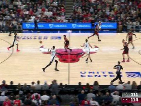 [文班连续三分]收比赛！文班末节关键时刻连续飙中两记三分！