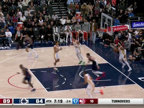 哈登vs老鹰集锦 末节19分空砍35+10+11错失关键绝平三分