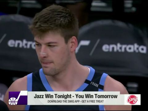 NBA常规赛：步行者vs爵士第4节中文解说回放