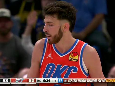 勇士vs雷霆第3节中文解说回放