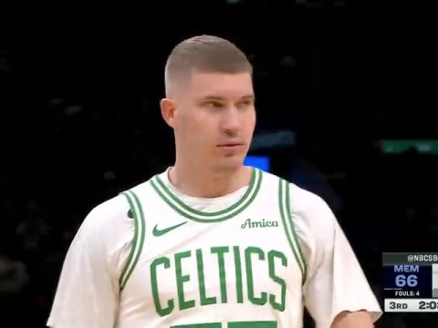 灰熊vs凯尔特人第3节中文解说回放