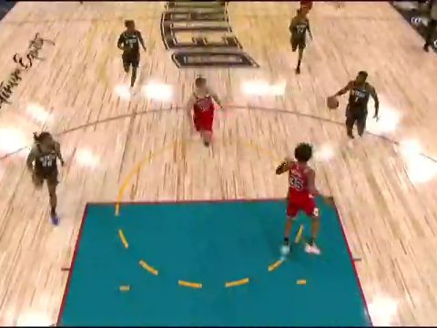 NBA常规赛：公牛vs活塞第4节中文解说回放