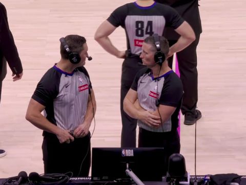 NBA常规赛：骑士vs热火第3节英文原声回放