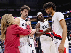 NBA常规赛录像回放完整版-开拓者vs鹈鹕全场回放（11.13）杨瀚森依旧没有出战