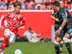 德媒：佐野海舟引起了法兰克福的引援兴趣，因合同未到期美因茨放人要价超2500万欧