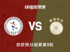 世欧预比赛前瞻：卢森堡vs德国预测分析(2025年11月15日)