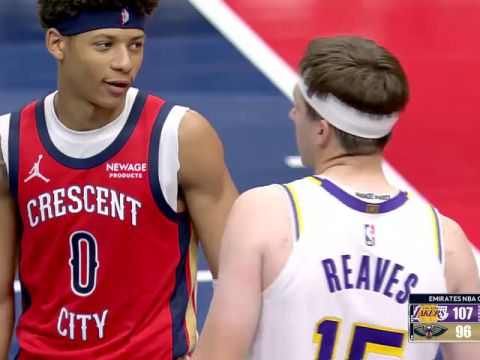 湖人vs鹈鹕第4节中文解说回放