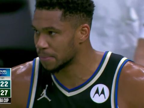 NBA杯小组赛东部C组：黄蜂vs雄鹿英文原声全场回放