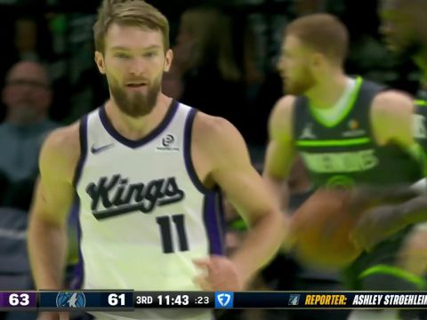 萨博尼斯vs森林狼集锦 全场轰下34+11禁区之中翻江倒海