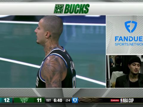 NBA杯小组赛东部C组：黄蜂vs雄鹿第1节中文解说回放