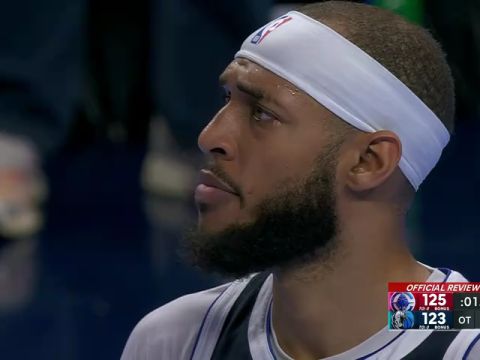 NBA杯小组赛西部B组：快船vs独行侠加时1英文原声回放