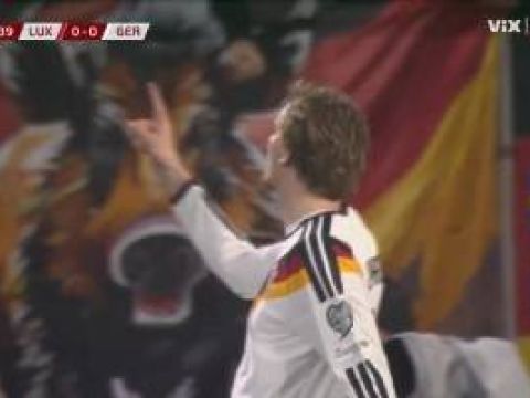 [世预赛全场集锦] 世预赛-沃尔特马德双响 德国2-0卢森堡末轮打平即出线