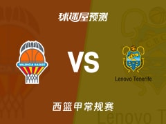 西篮甲比赛前瞻：瓦伦西亚vs特内里费预测分析(2025年11月16日)