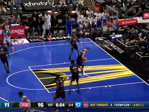 76人105-114活塞 活塞多点开花主场强势拿下九连胜