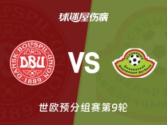 【世欧预】丹麦vs白俄罗斯伤病名单最新(2025年11月16日)