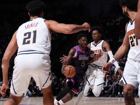 掘金123-112森林狼 掘金豪取7连胜终结森林狼4连胜