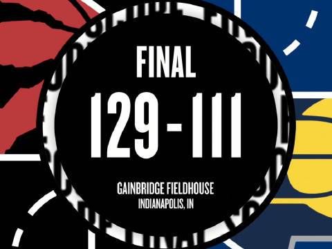 [微博全场集锦]🏀猛龙大胜送步行者7连败 巴雷特22+6 西亚卡姆空砍30分