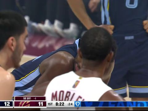 灰熊vs骑士第1节中文解说回放