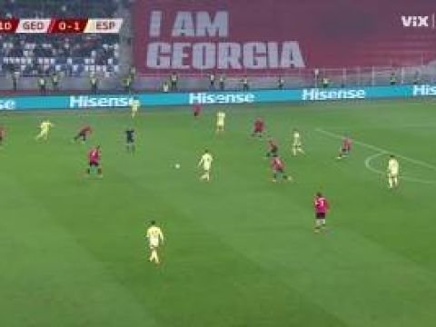 [进球视频] 西班牙再下一城！法比安妙传苏比门迪领球挑射破门！