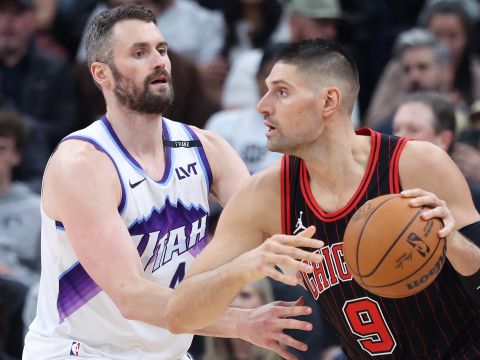 武切维奇vs爵士集锦 拿下21+13的两双数据错失绝平机会