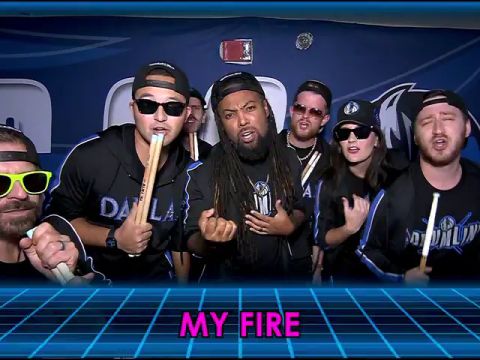 NBA常规赛：开拓者vs独行侠第3节英文原声回放