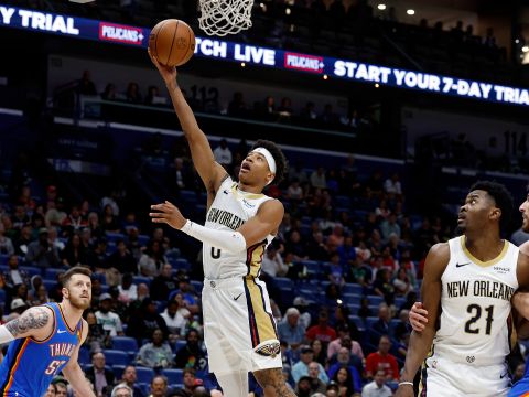 费尔斯vs雷霆集锦 拿到全队最高24分表现亮眼难阻失利