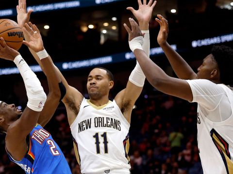 雷霆vs鹈鹕精华回放 亚历山大23分8助攻三节轻松打卡雷霆豪取六连胜