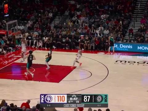 [微博原声集锦]🏀杨瀚森4项新高13分钟9分5板3助 克林根9+12+5 开拓者不敌太阳