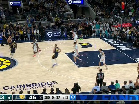 黄蜂118-127步行者 步行者三军用命全队六人上双守护主场