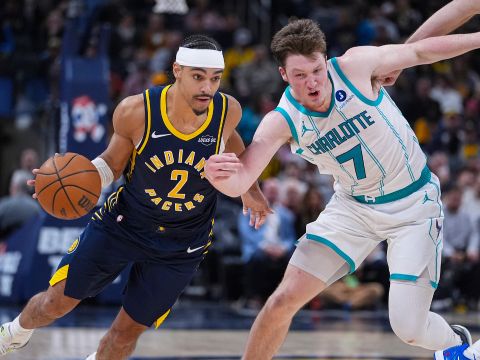 黄蜂118-127步行者 步行者三军用命全队六人上双守护主场