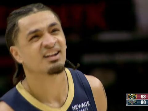 掘金vs鹈鹕第3节中文解说回放