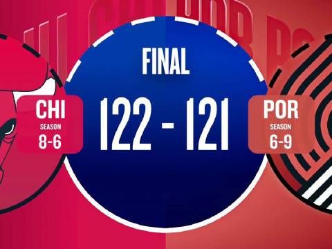 [微博全场集锦]🏀杨瀚森8分钟2分2板1助 开拓者惜败公牛 武切维奇三分绝杀