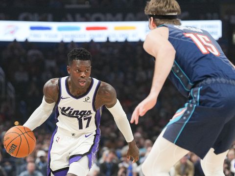 施罗德vs雷霆集锦 替补登场拿下21+5+3单核带队独木难支