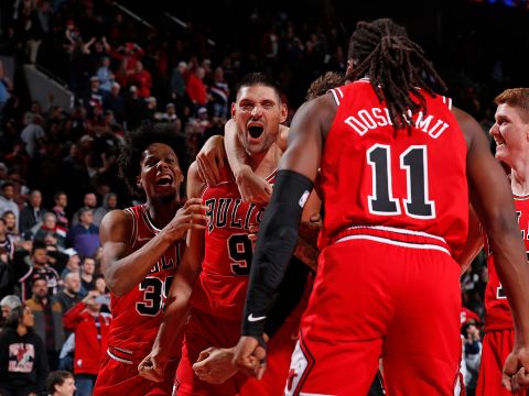 武切维奇vs开拓者集锦 绝杀三分让芝加哥奇迹降临波特兰