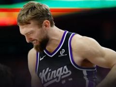 小萨确诊左膝半月板撕裂！预计3-4周后接受复查：国王雪上加霜