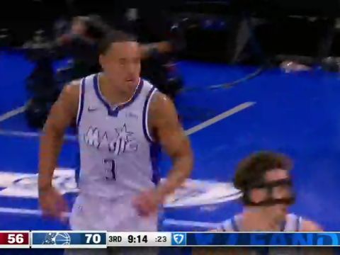 NBA常规赛：快船vs魔术英文原声全场回放