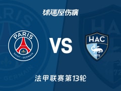 【法甲】巴黎圣日耳曼vs勒阿弗尔伤病名单最新(2025年11月23日)
