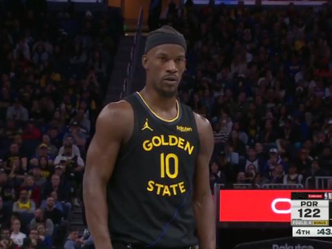 开拓者vs勇士第4节英文原声回放