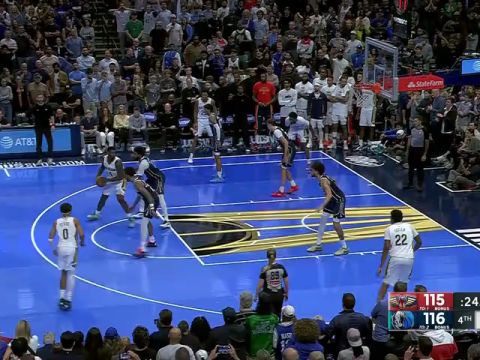 鹈鹕vs独行侠第4节中文解说回放