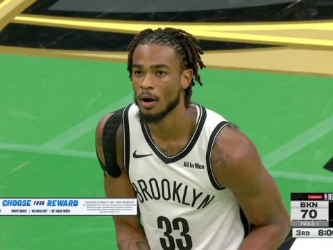 篮网vs凯尔特人第3节中文解说回放